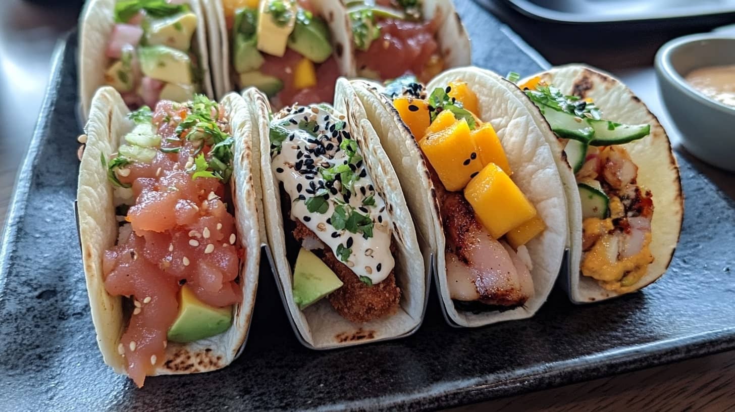 Sushi Taco Varieties