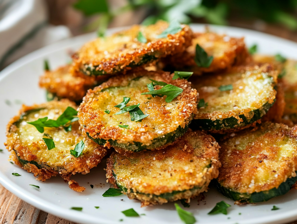 fried cucumbers