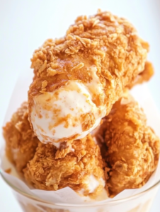 Fried Chicken Ice Cream