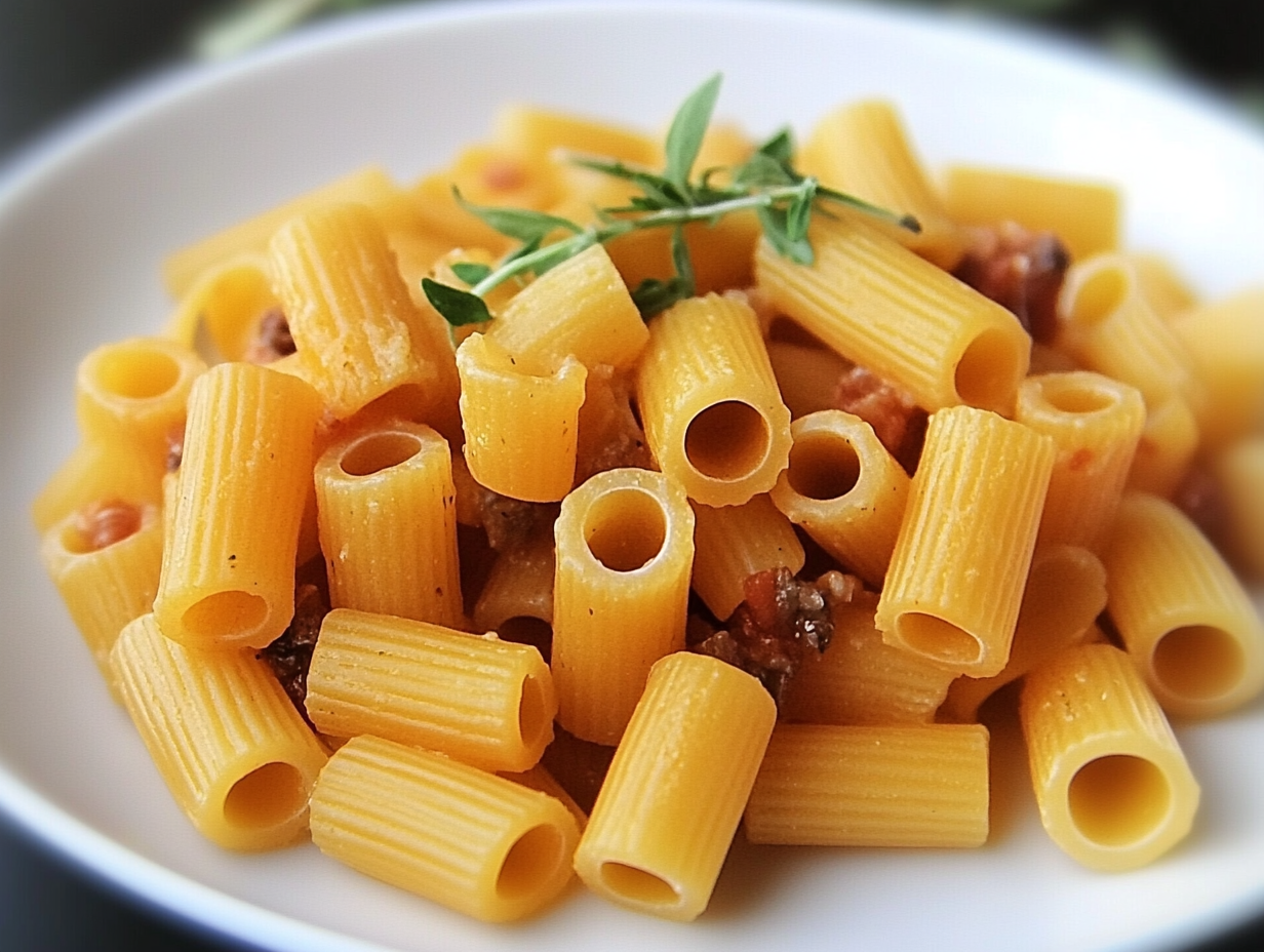 Ditalini Pasta cooking