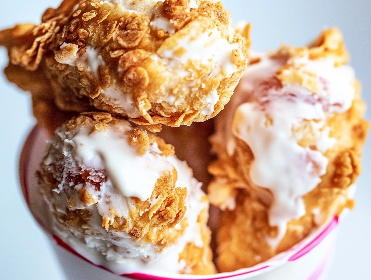 Fried Chicken Ice Cream