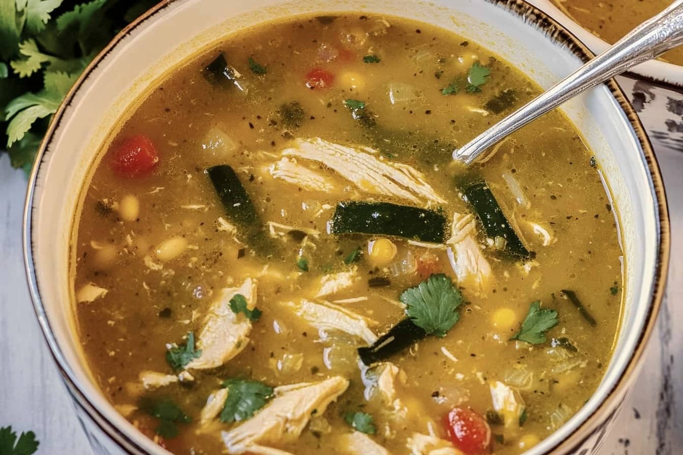 Chicken Poblano Soup